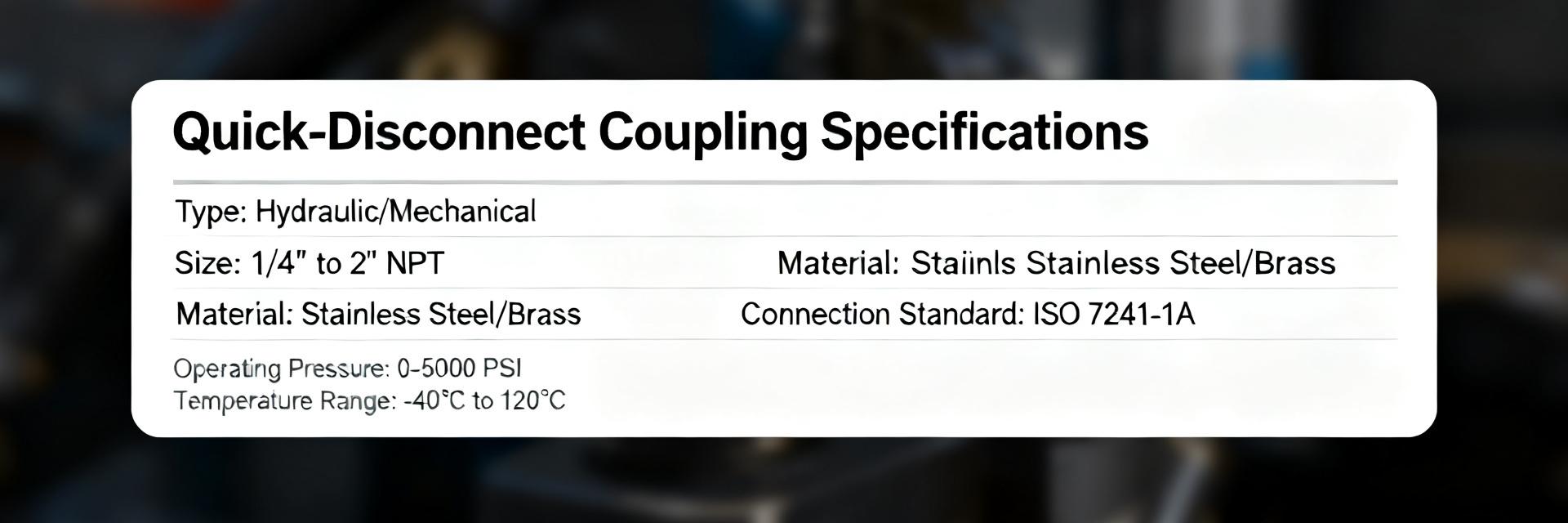 UQDP-04HSH01-L000 Datasheet: Quick-Disconnect Specs